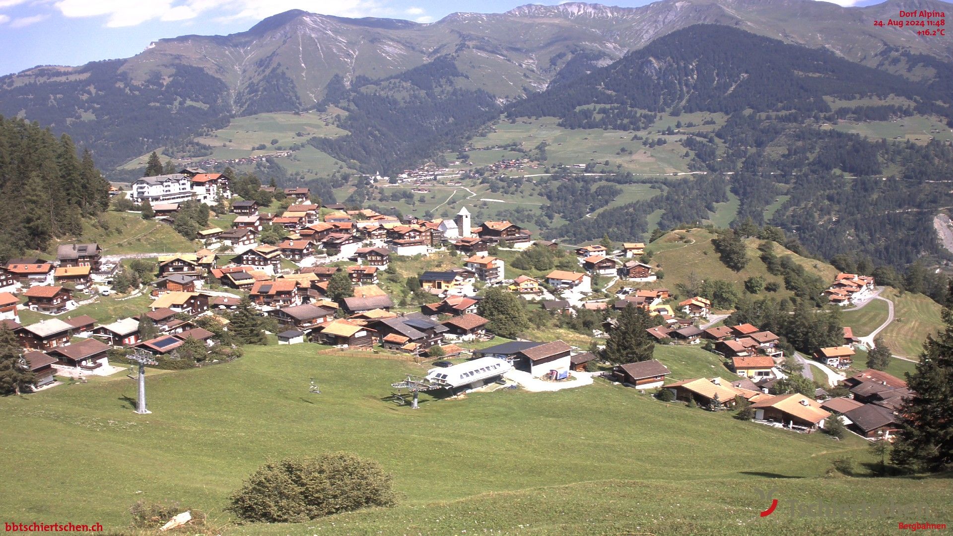 Tschiertschen: Dorf Talstation