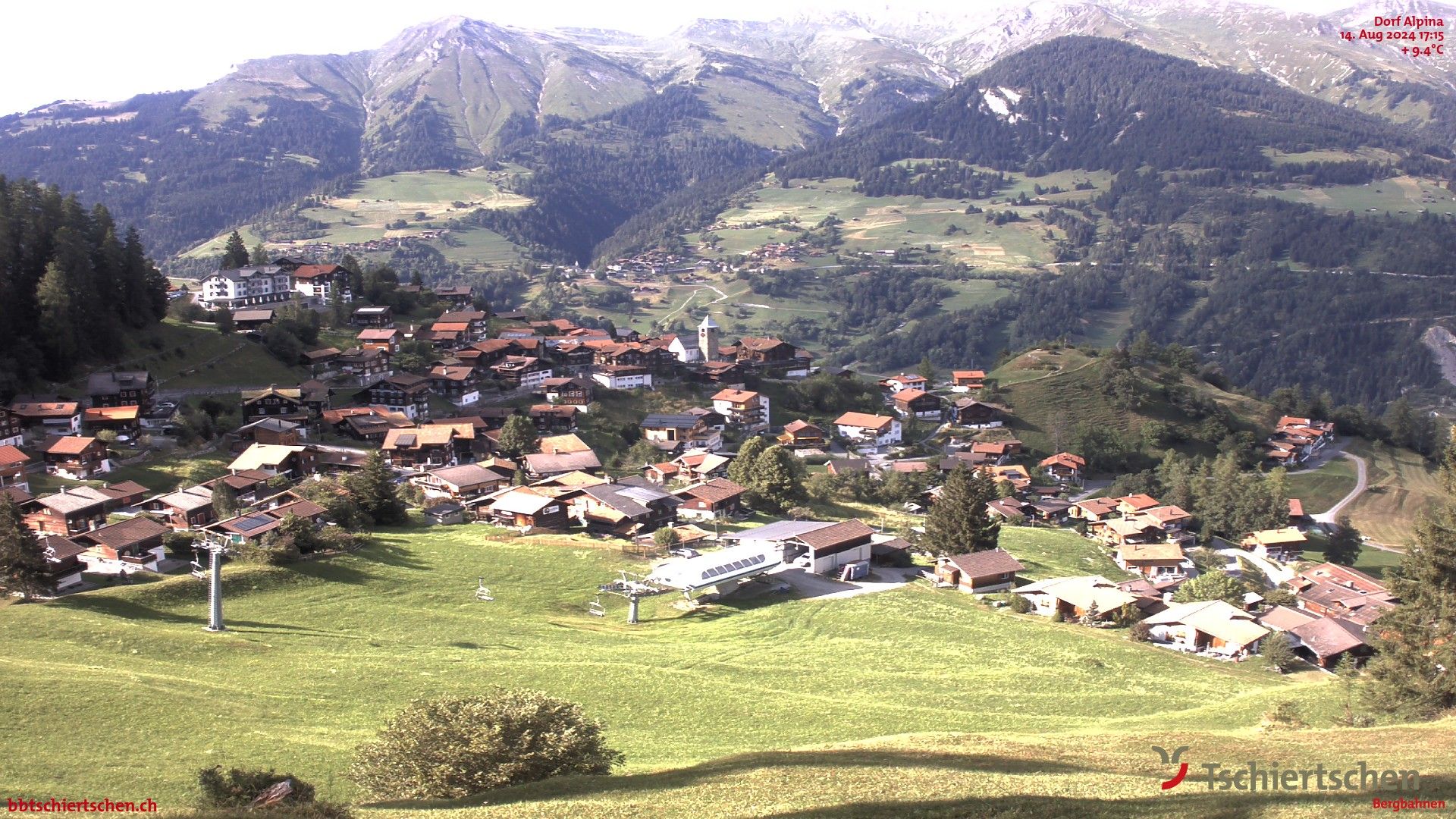 Tschiertschen: Dorf Talstation