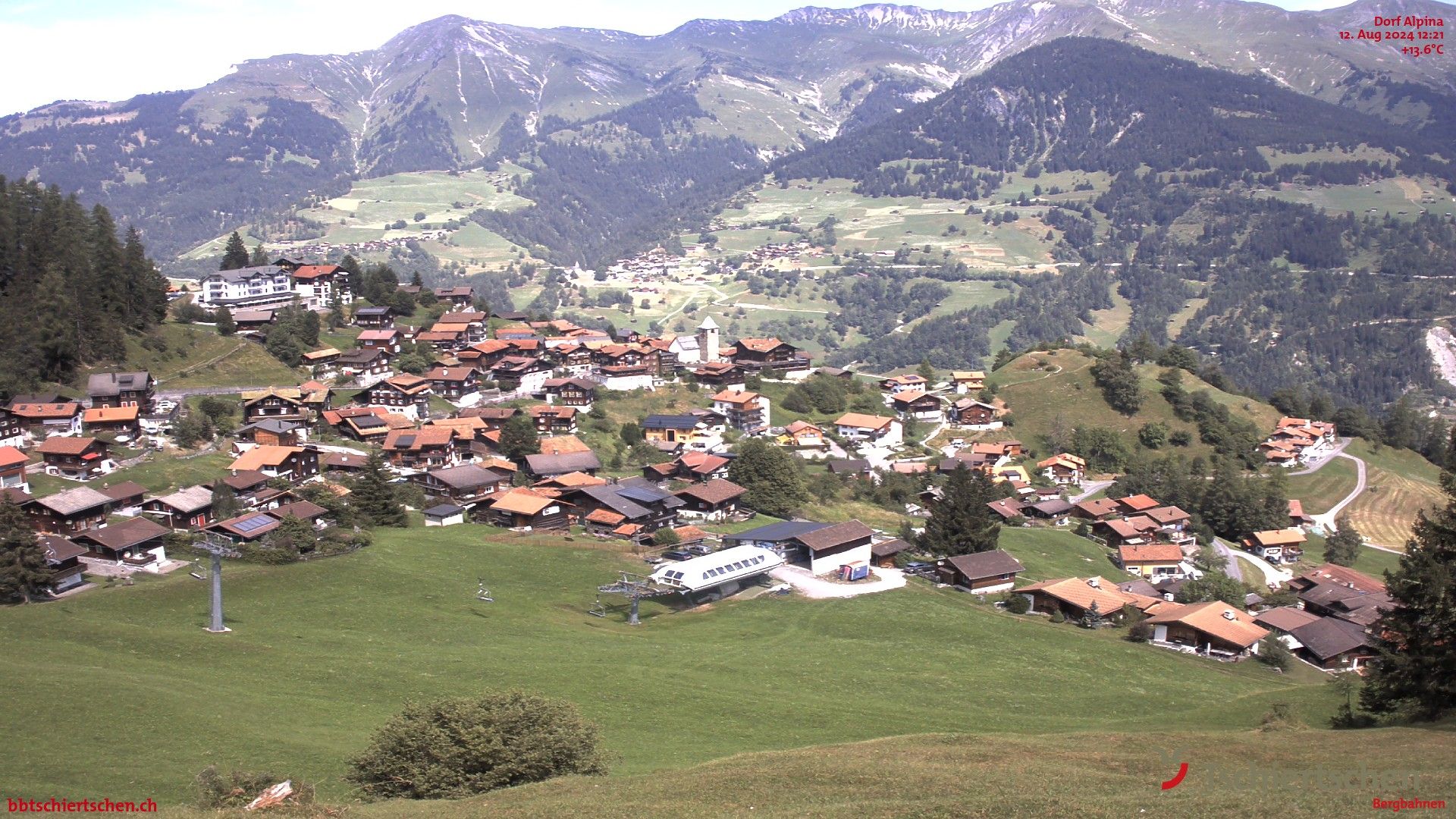 Tschiertschen: Dorf Talstation