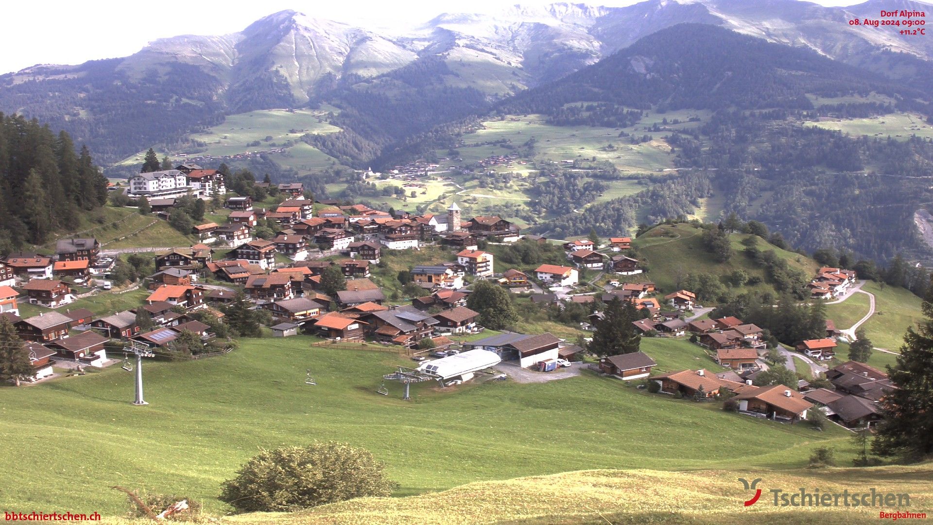 Tschiertschen: Dorf Talstation