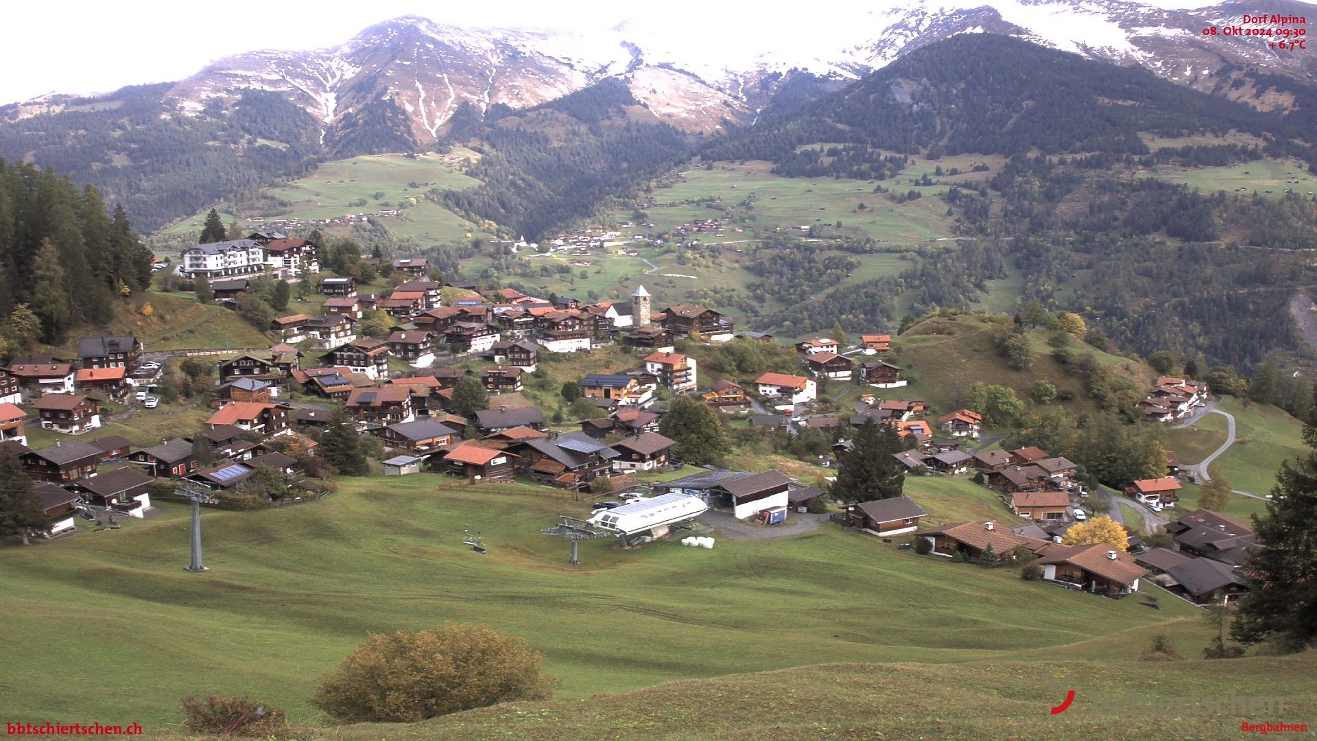 Tschiertschen: Dorf Talstation