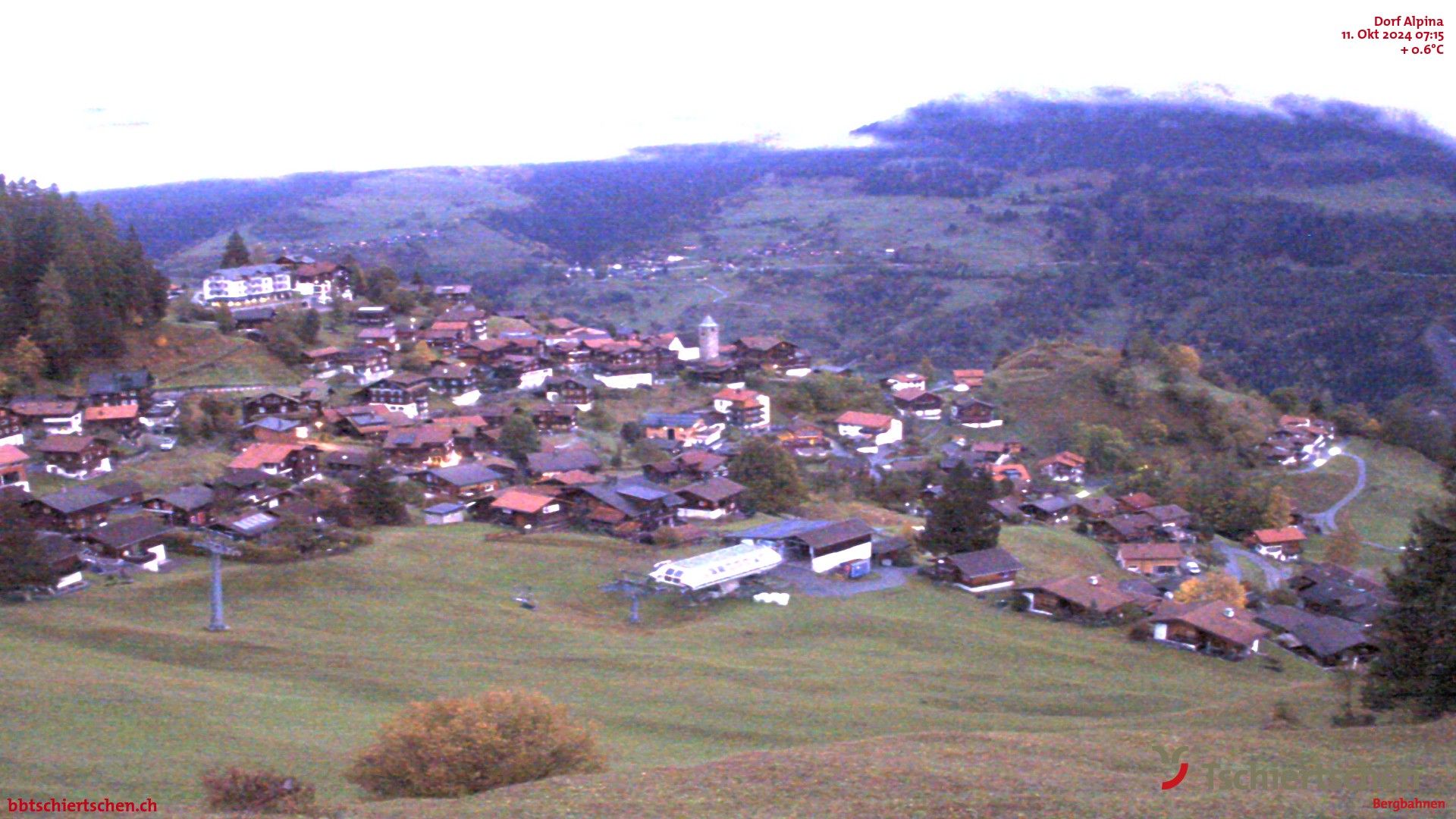 Tschiertschen: Dorf Talstation