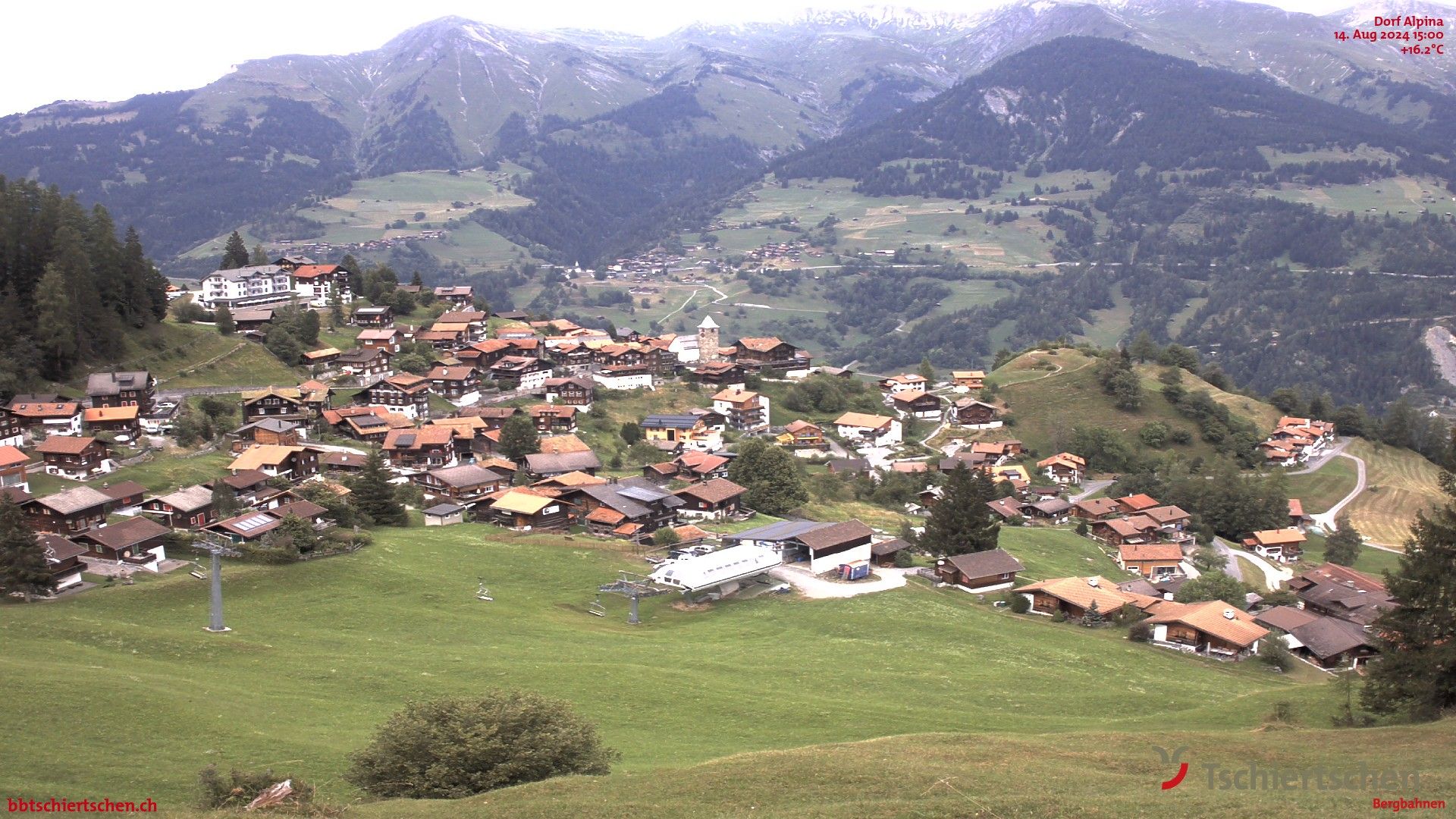 Tschiertschen: Dorf Talstation