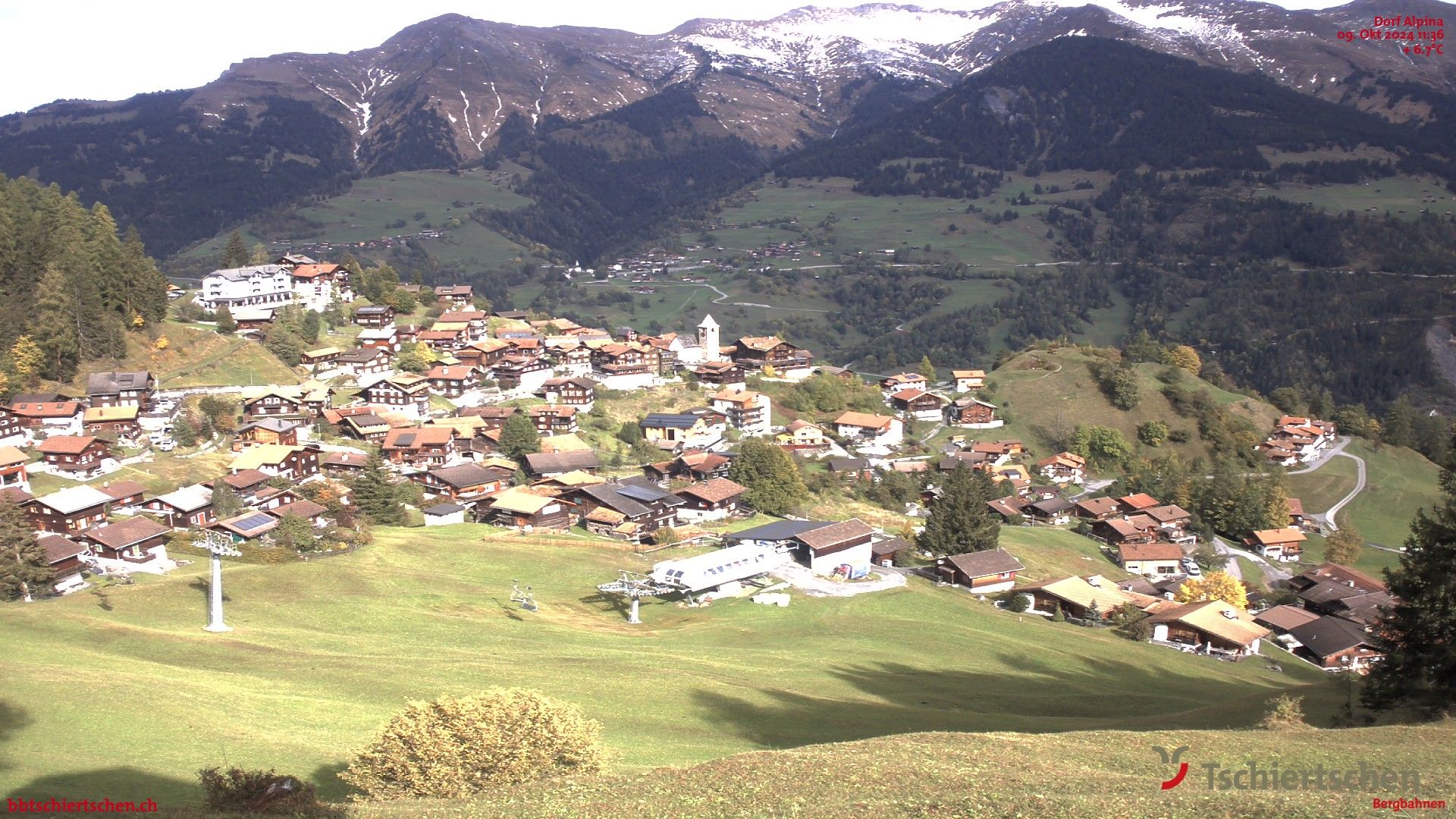 Tschiertschen: Dorf Talstation