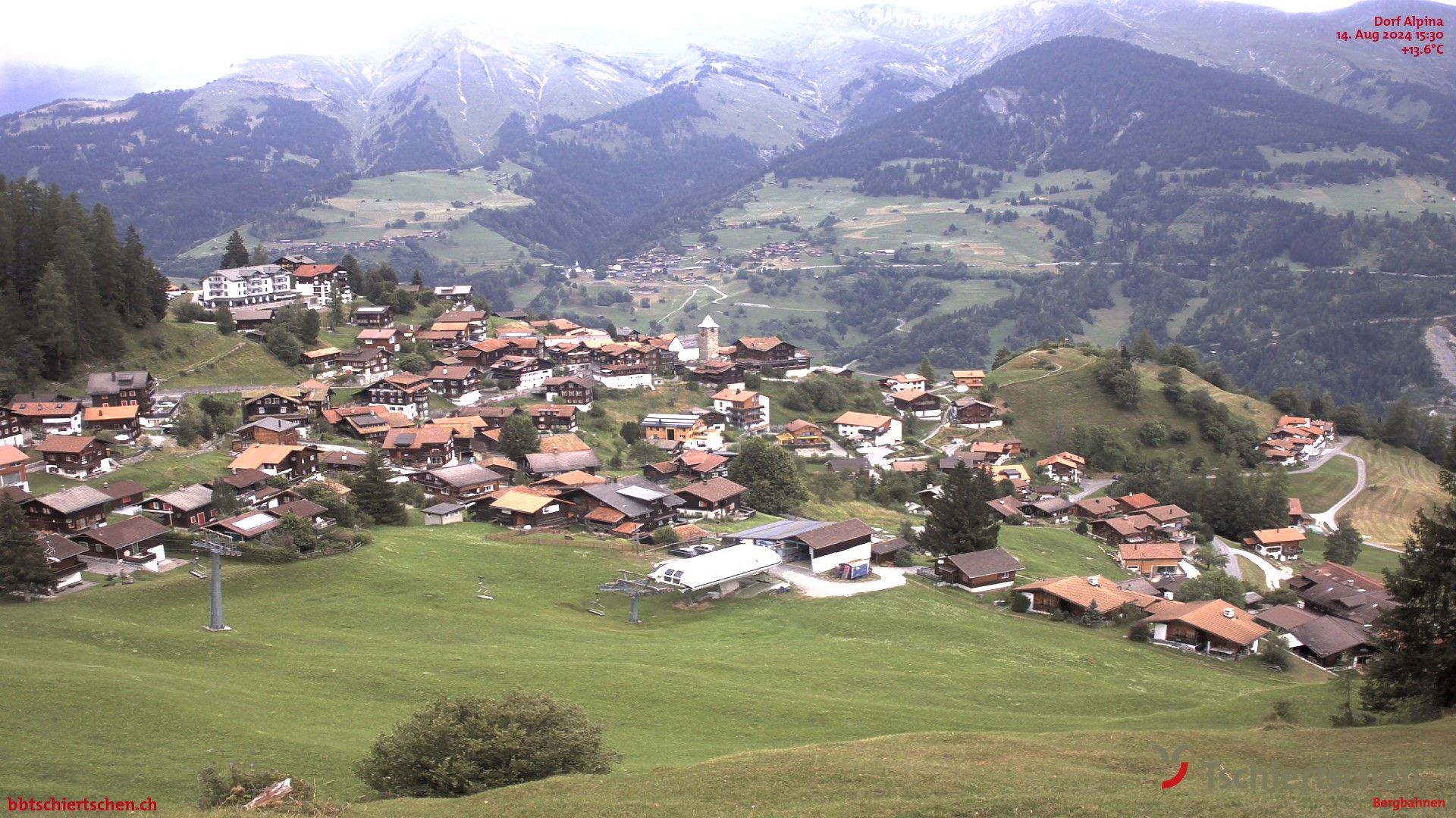 Tschiertschen: Dorf Talstation