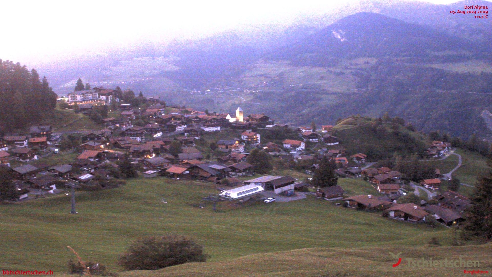 Tschiertschen: Dorf Talstation