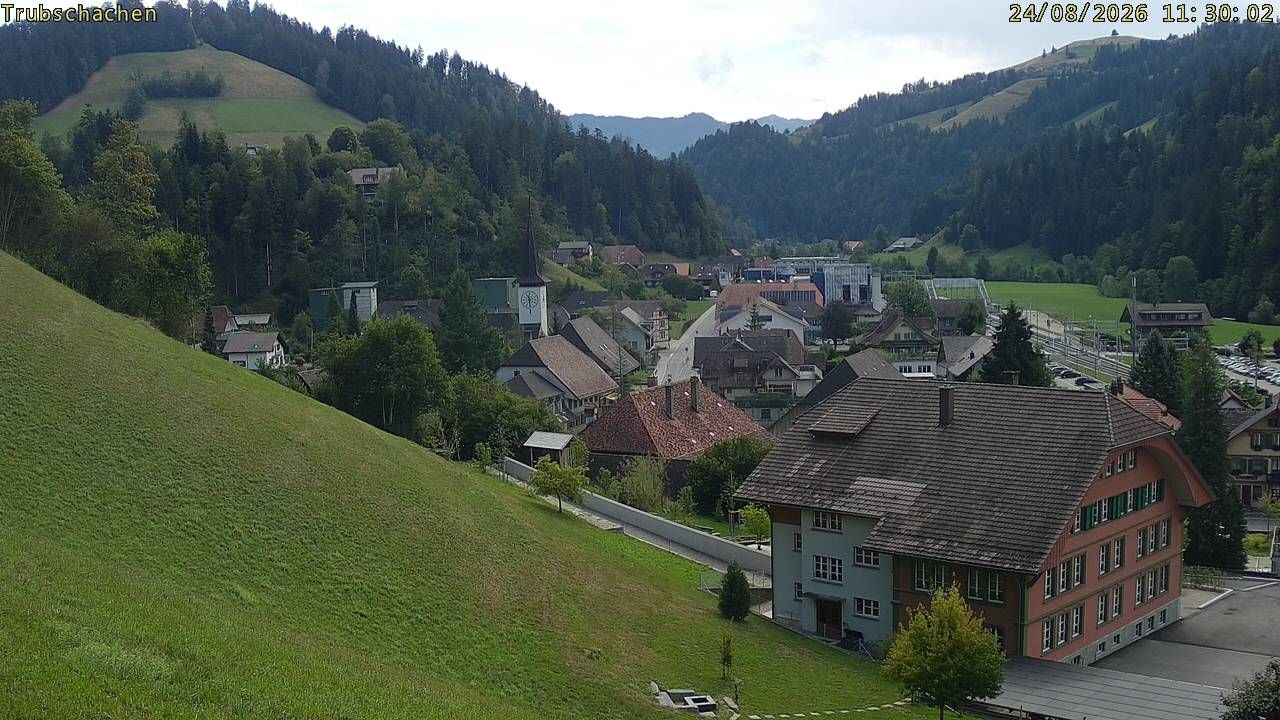 Trubschachen: Trubschachen, Bahnhof