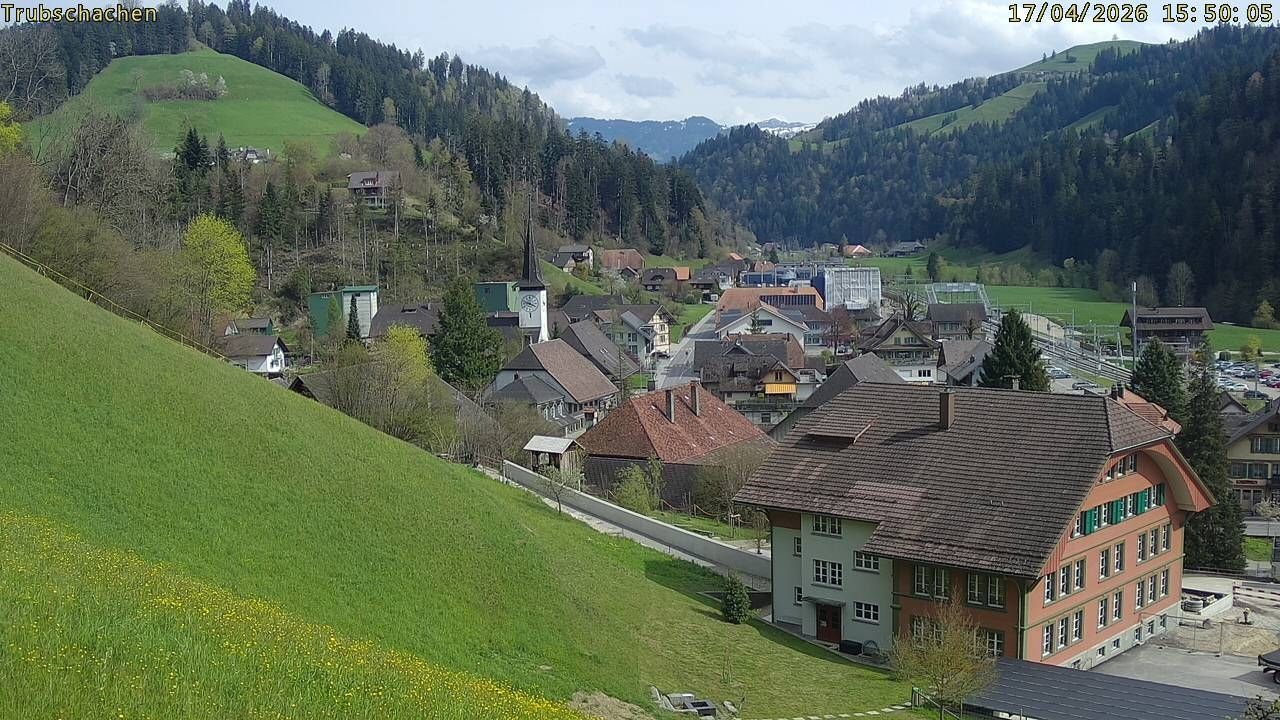 Trubschachen: Trubschachen, Bahnhof