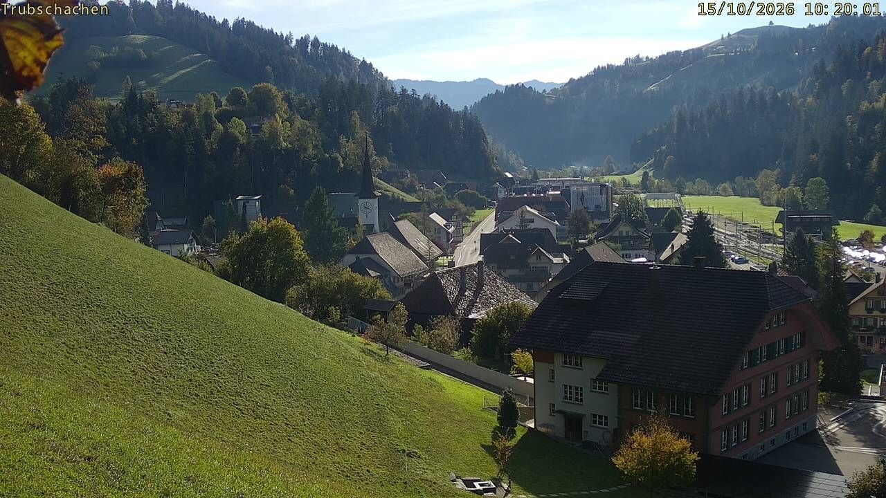Trubschachen: Trubschachen, Bahnhof
