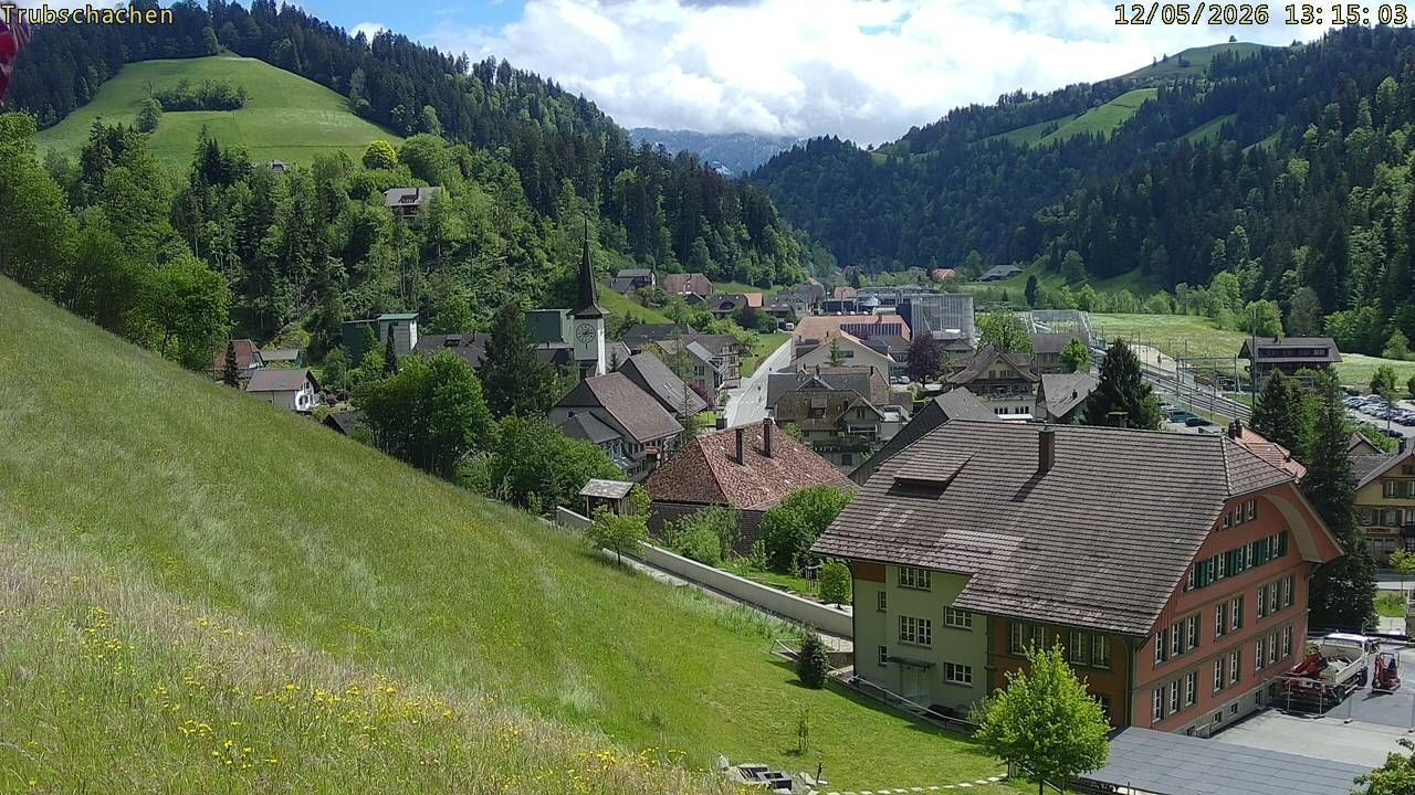 Trubschachen: Trubschachen, Bahnhof