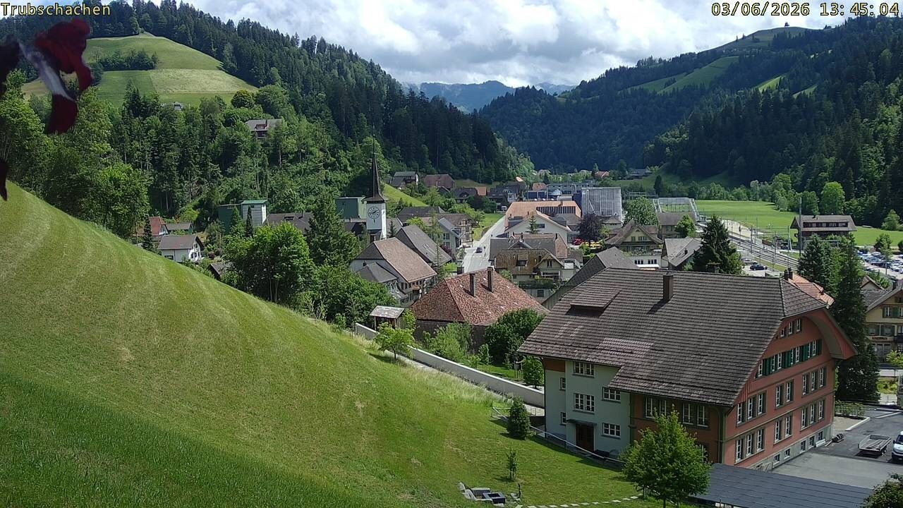Trubschachen: Trubschachen, Bahnhof