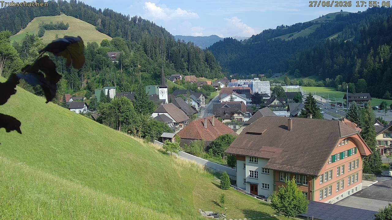 Trubschachen: Trubschachen, Bahnhof