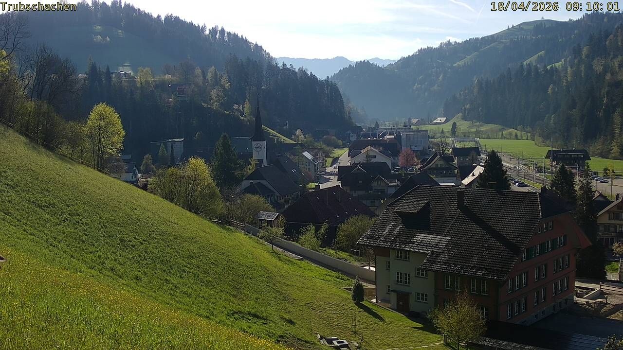 Trubschachen: Trubschachen, Bahnhof