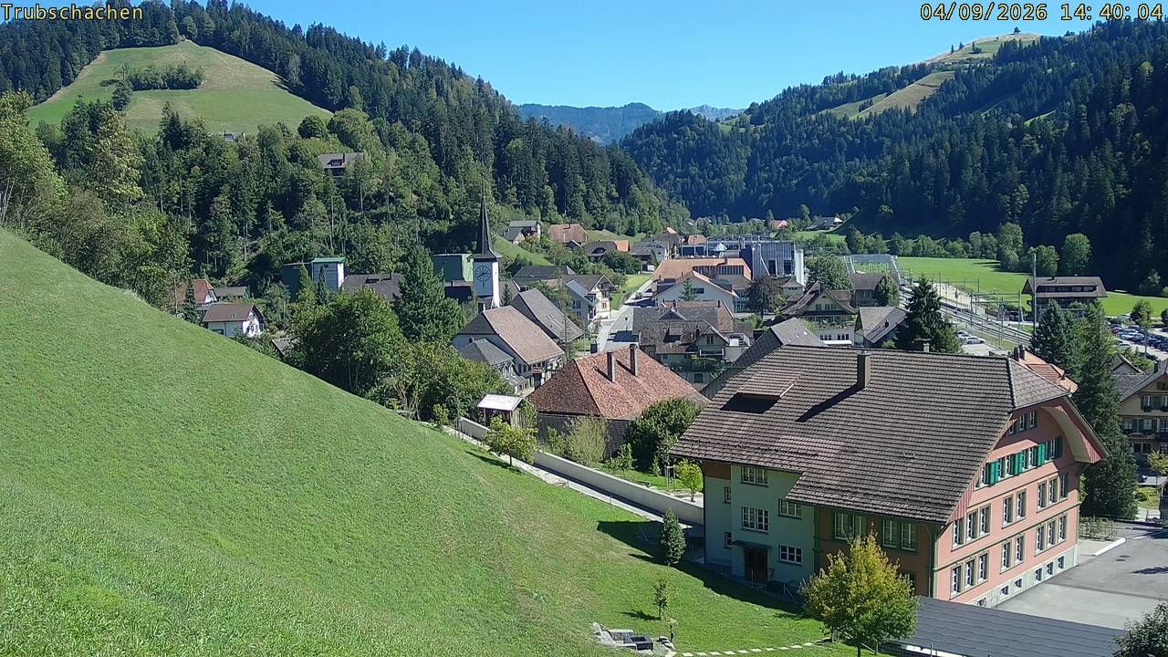 Trubschachen: Trubschachen, Bahnhof