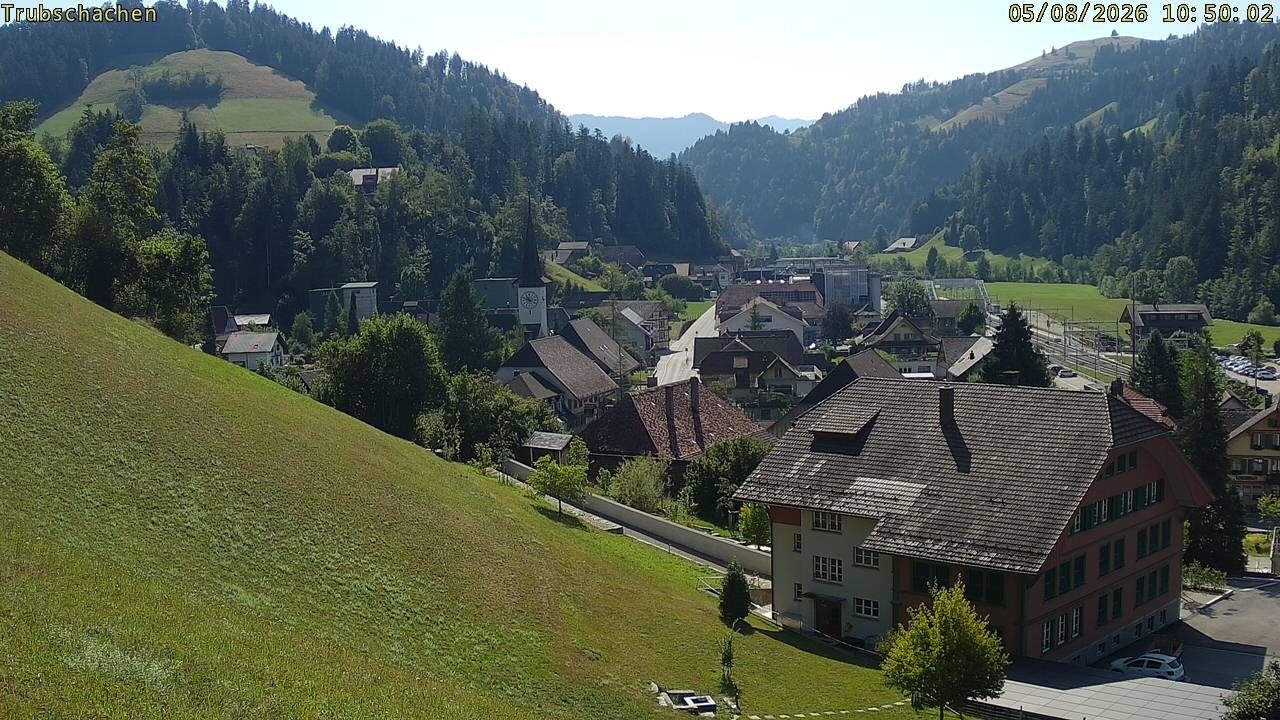 Trubschachen: Trubschachen, Bahnhof