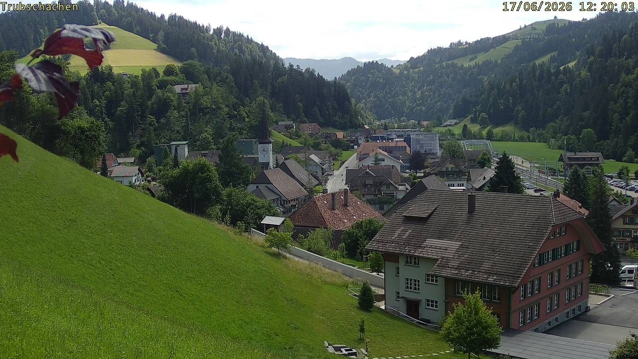 Trubschachen: Trubschachen, Bahnhof