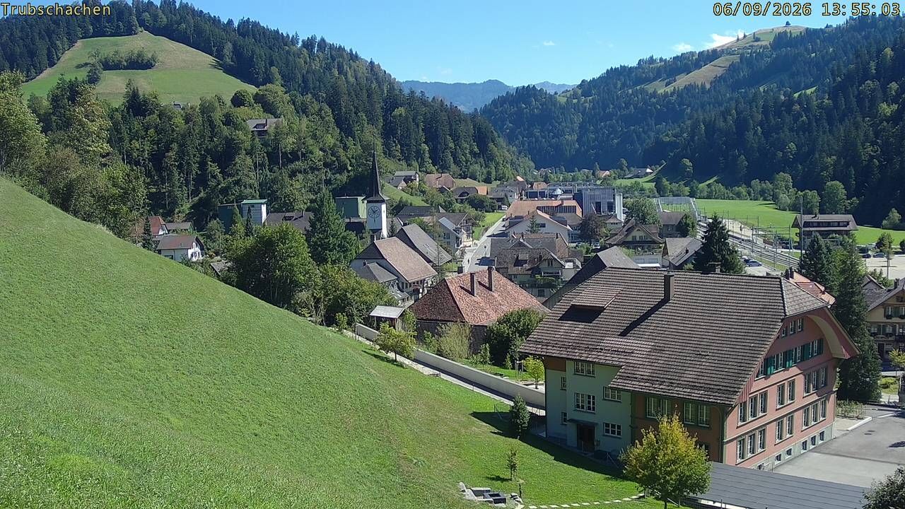 Trubschachen: Trubschachen, Bahnhof