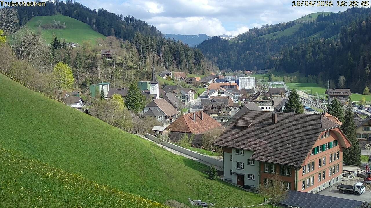 Trubschachen: Trubschachen, Bahnhof