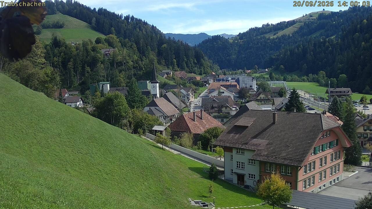 Trubschachen: Trubschachen, Bahnhof