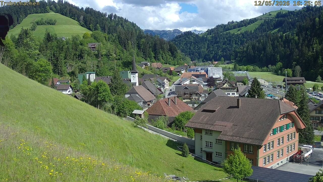 Trubschachen: Trubschachen, Bahnhof