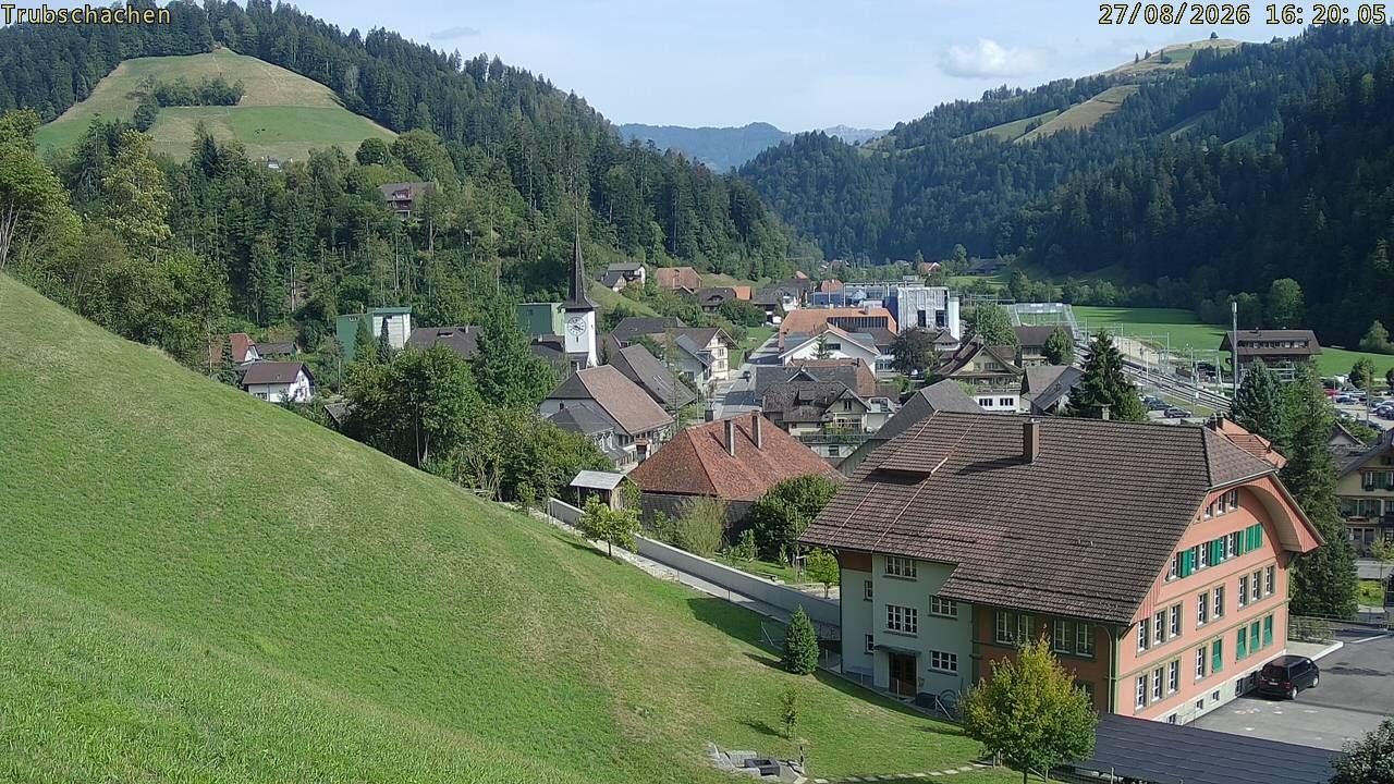 Trubschachen: Trubschachen, Bahnhof
