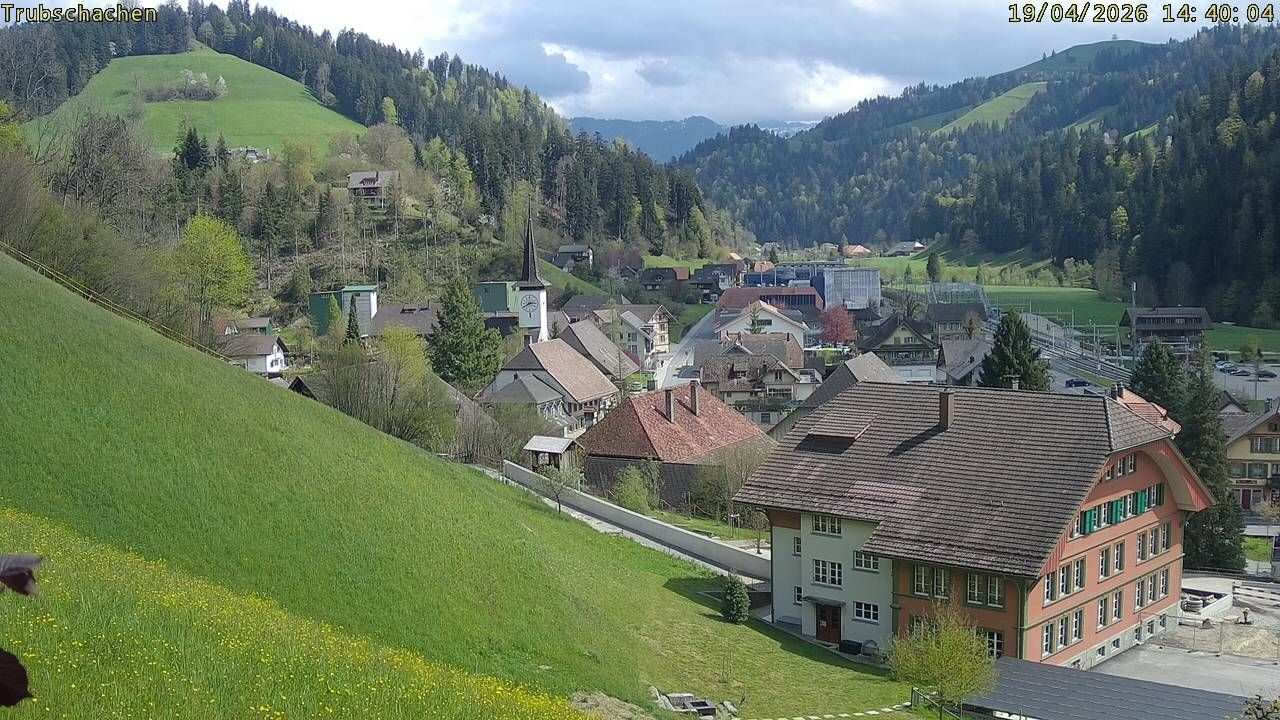 Trubschachen: Trubschachen, Bahnhof