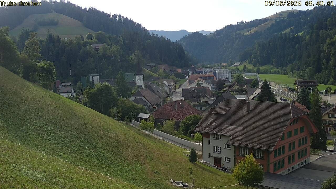 Trubschachen: Trubschachen, Bahnhof