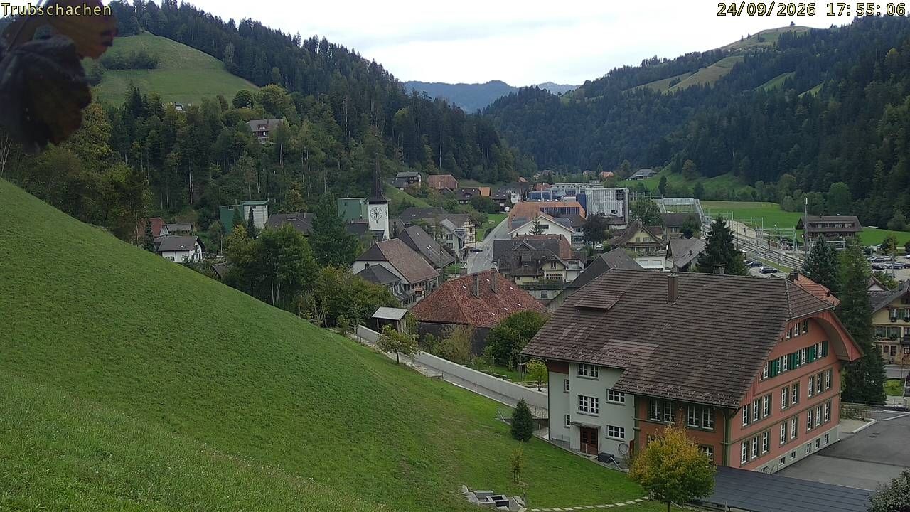 Trubschachen: Trubschachen, Bahnhof