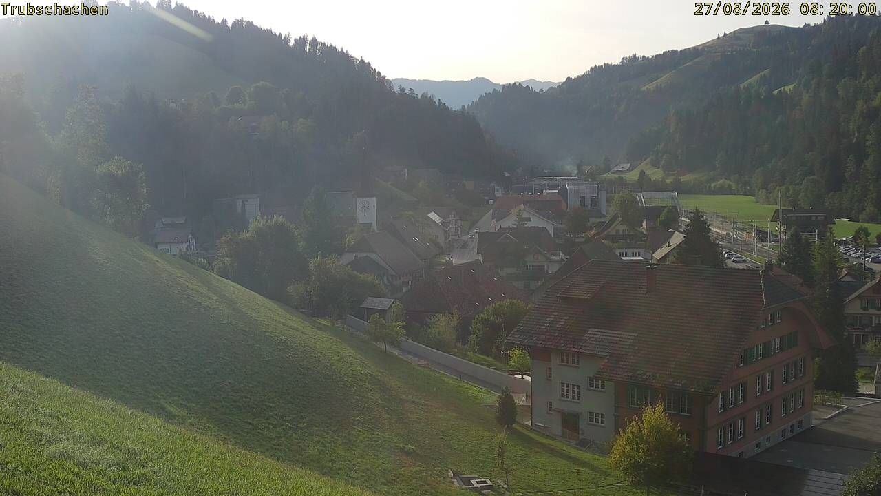 Trubschachen: Trubschachen, Bahnhof