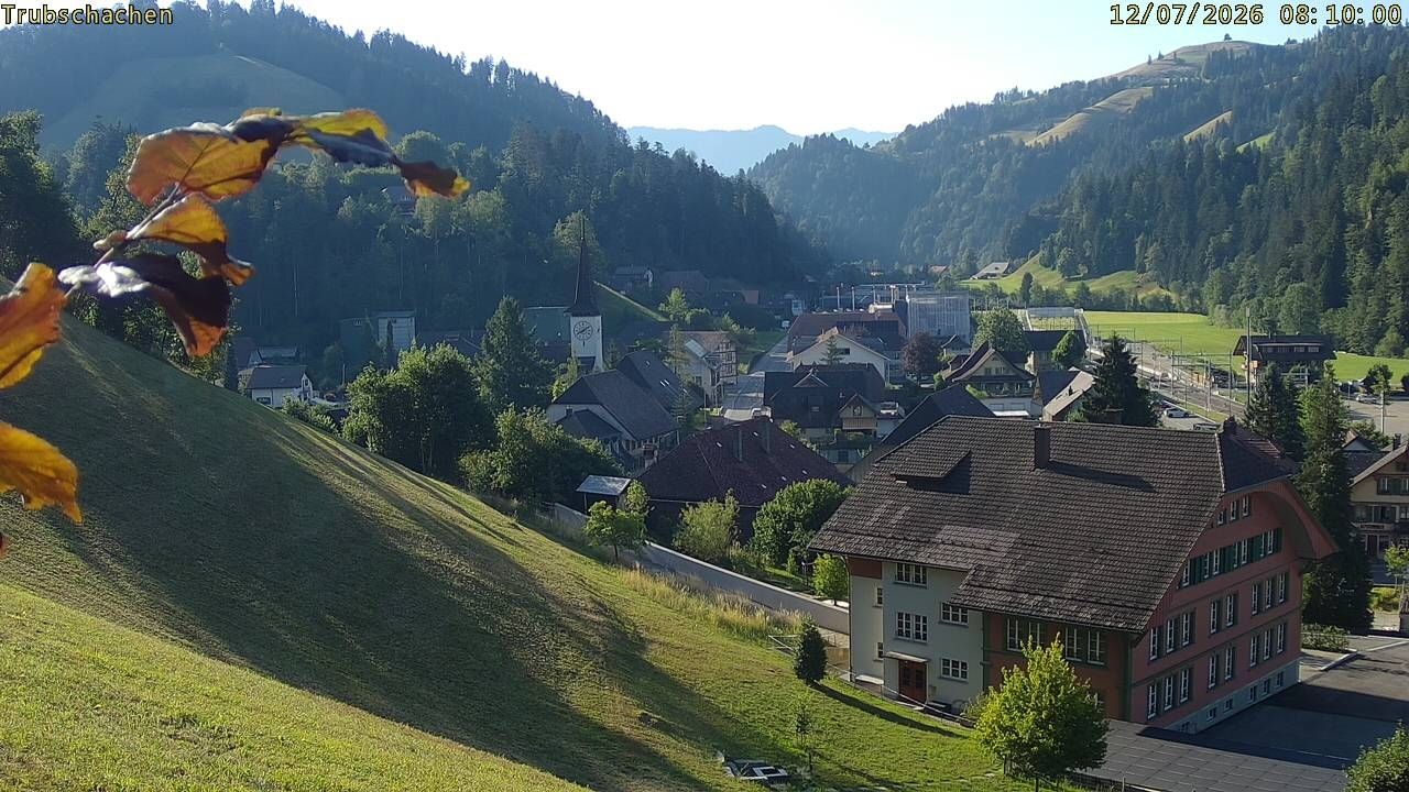 Trubschachen: Trubschachen, Bahnhof