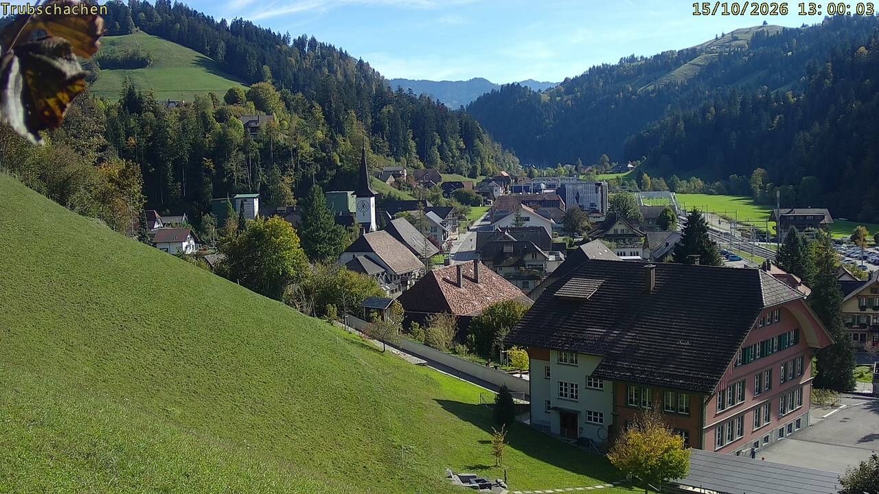 Trubschachen: Trubschachen, Bahnhof