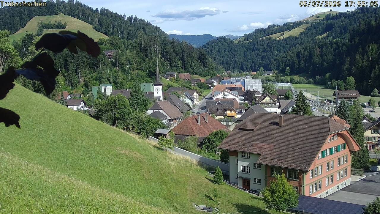 Trubschachen: Trubschachen, Bahnhof
