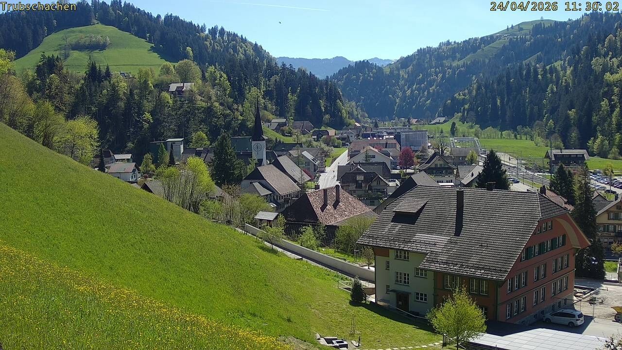 Trubschachen: Trubschachen, Bahnhof