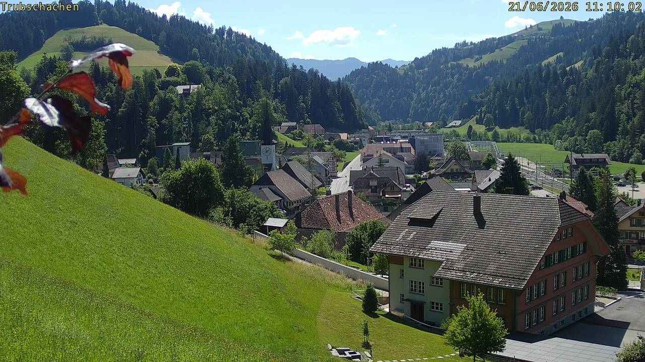 Trubschachen: Trubschachen, Bahnhof