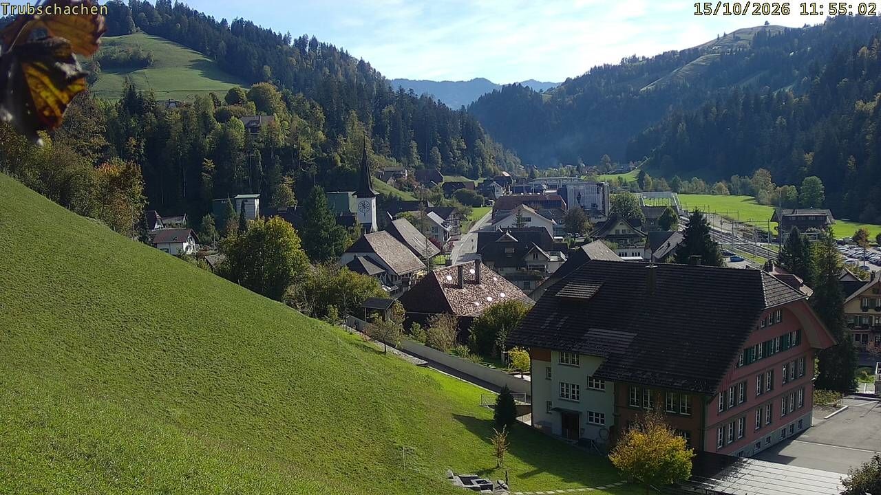 Trubschachen: Trubschachen, Bahnhof