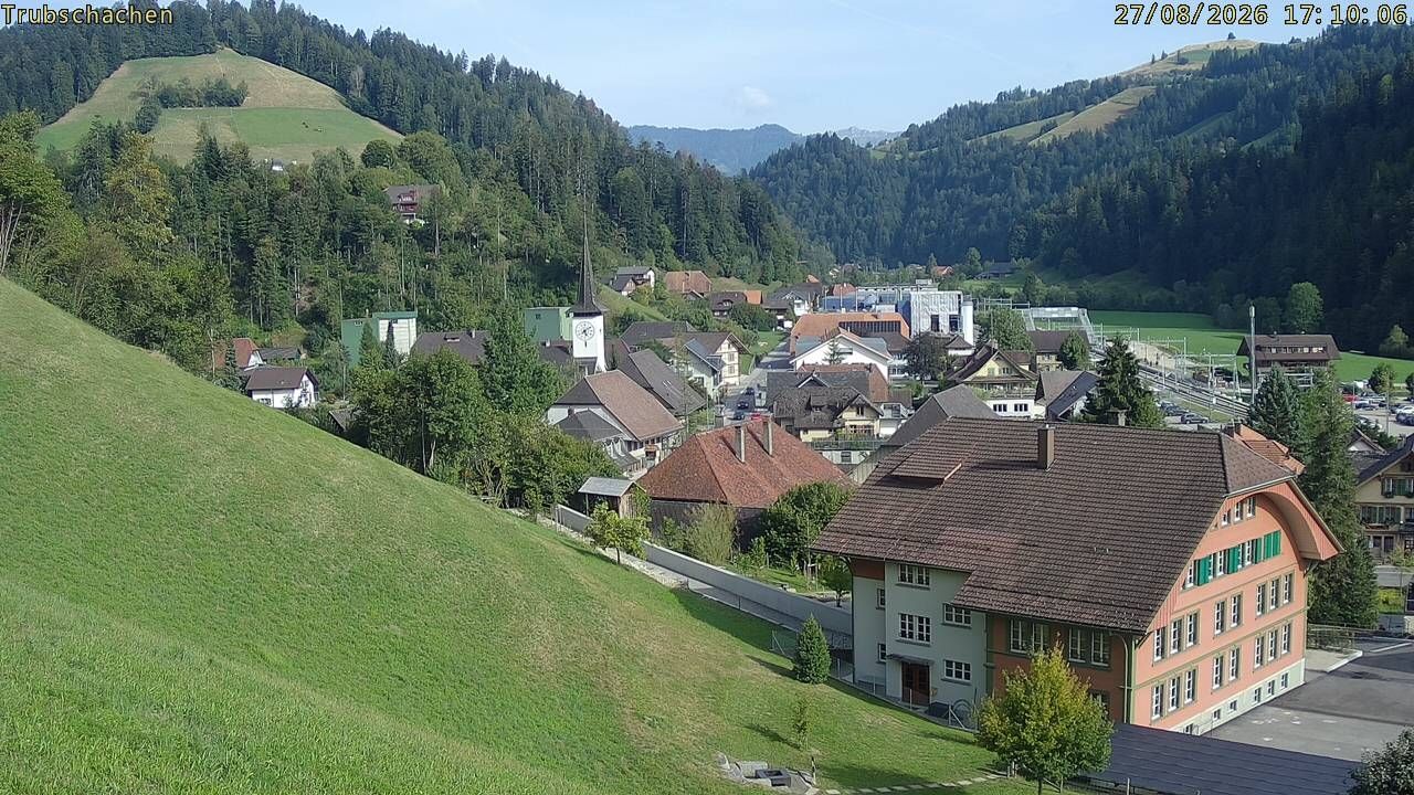 Trubschachen: Trubschachen, Bahnhof