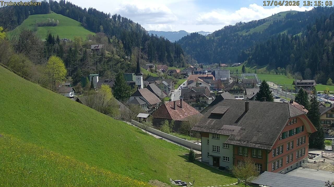 Trubschachen: Trubschachen, Bahnhof