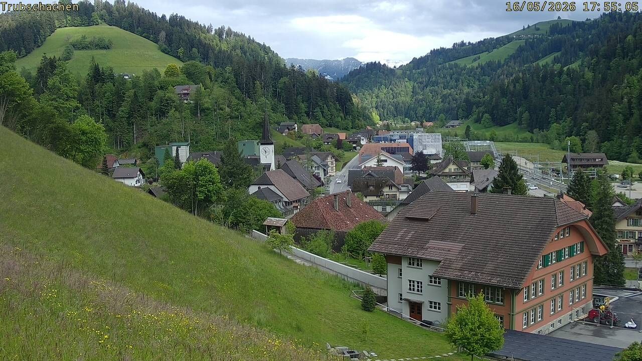 Trubschachen: Trubschachen, Bahnhof