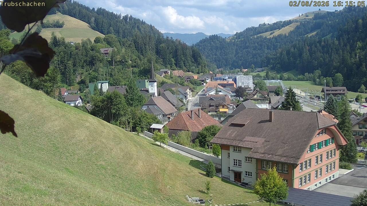 Trubschachen: Trubschachen, Bahnhof