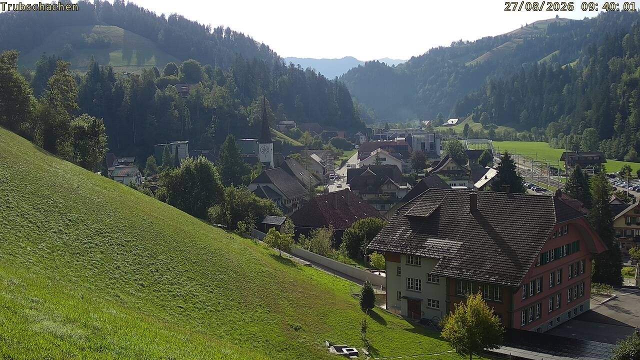 Trubschachen: Trubschachen, Bahnhof