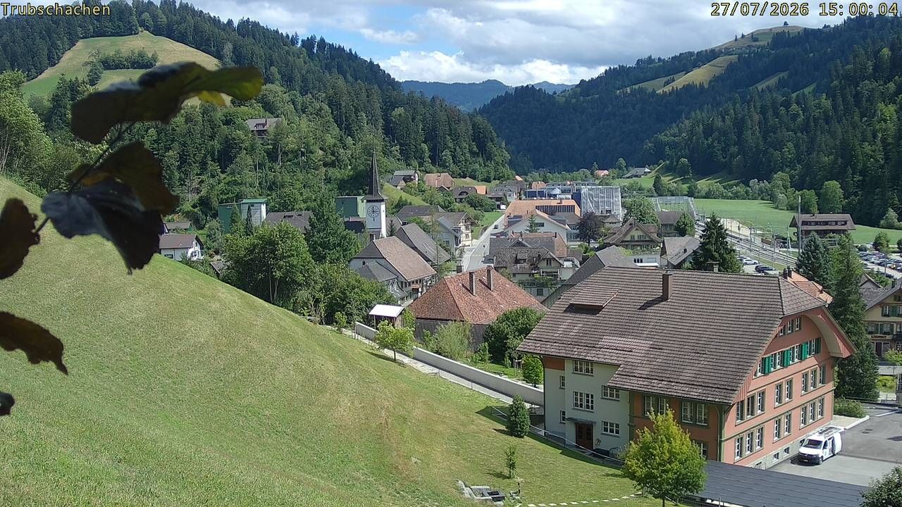 Trubschachen: Trubschachen, Bahnhof