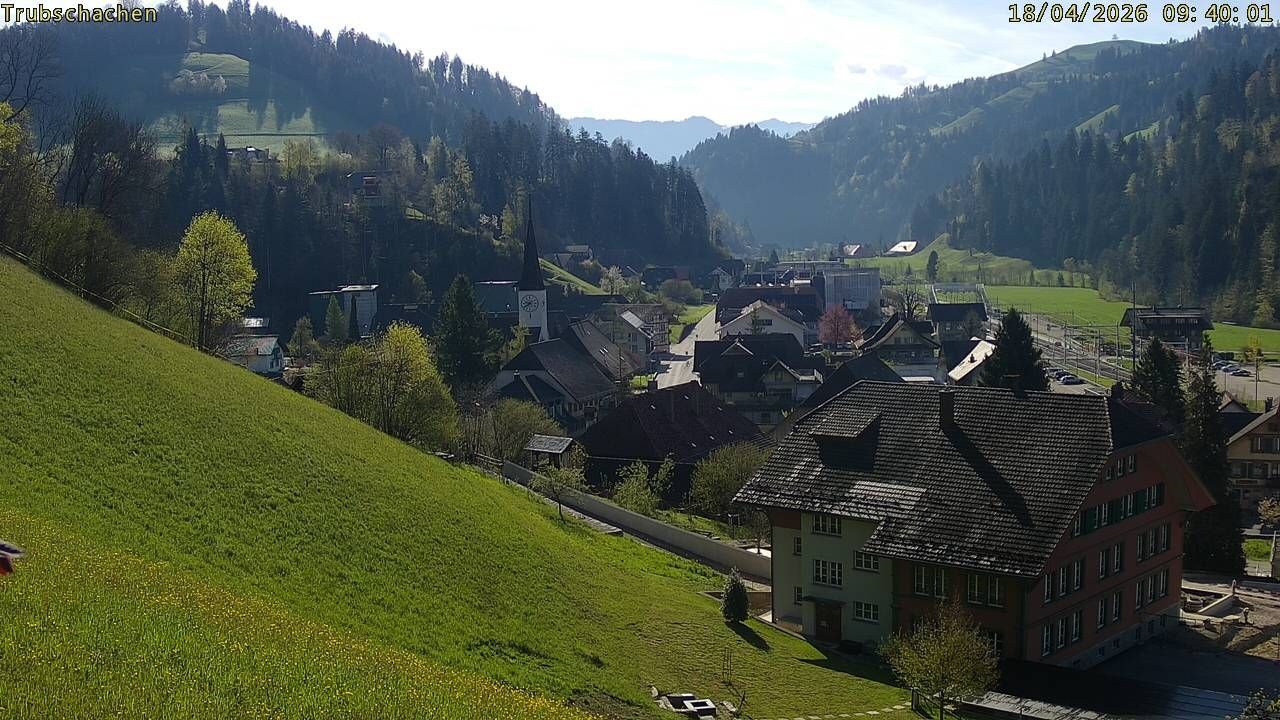 Trubschachen: Trubschachen, Bahnhof