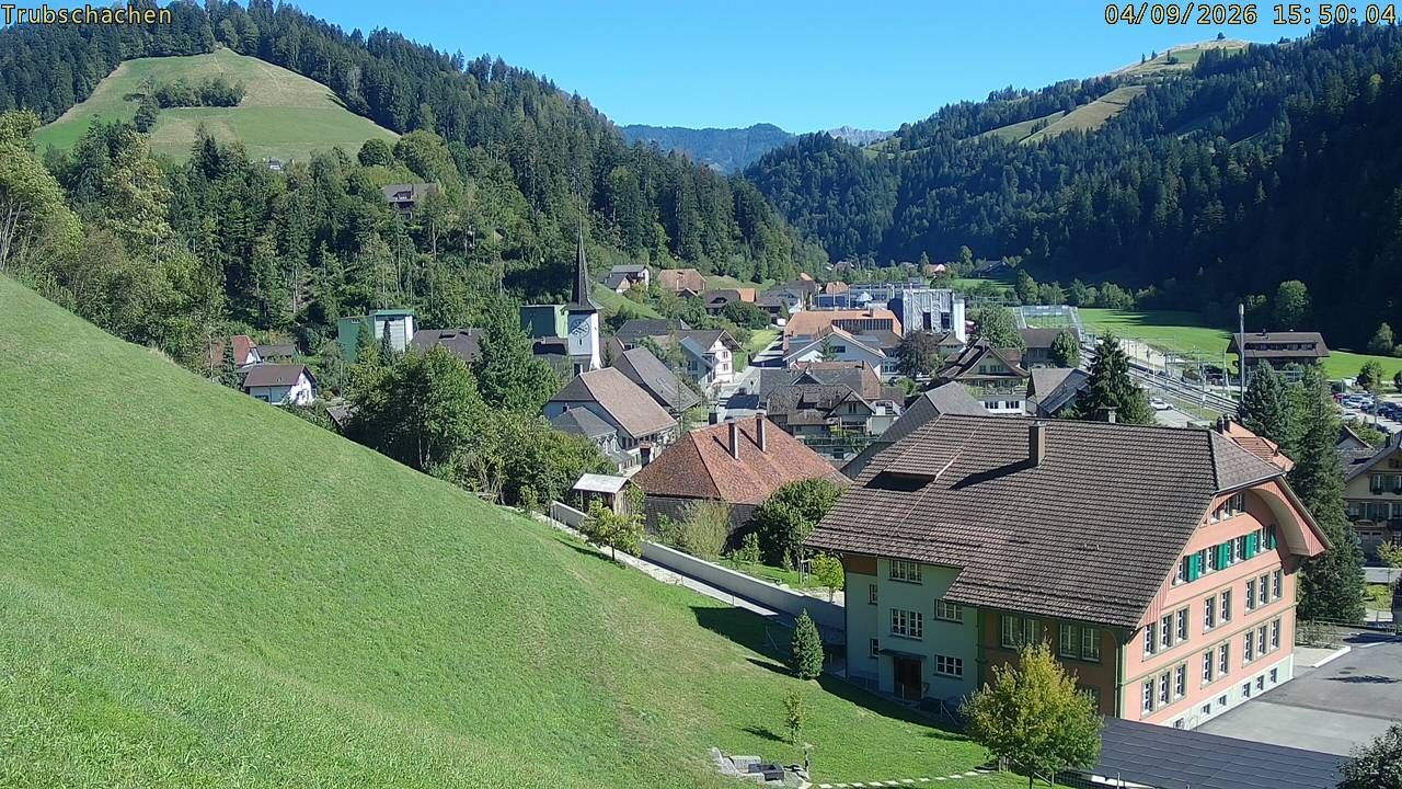 Trubschachen: Trubschachen, Bahnhof