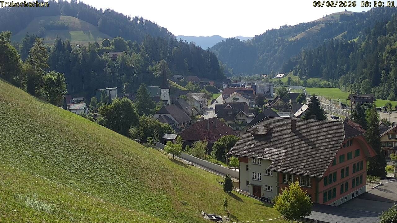 Trubschachen: Trubschachen, Bahnhof