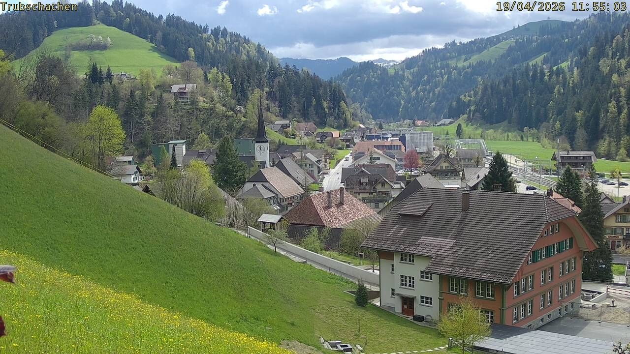 Trubschachen: Trubschachen, Bahnhof