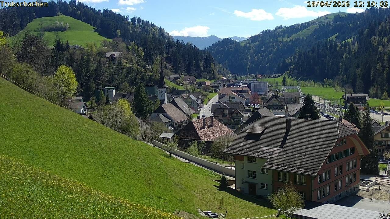 Trubschachen: Trubschachen, Bahnhof