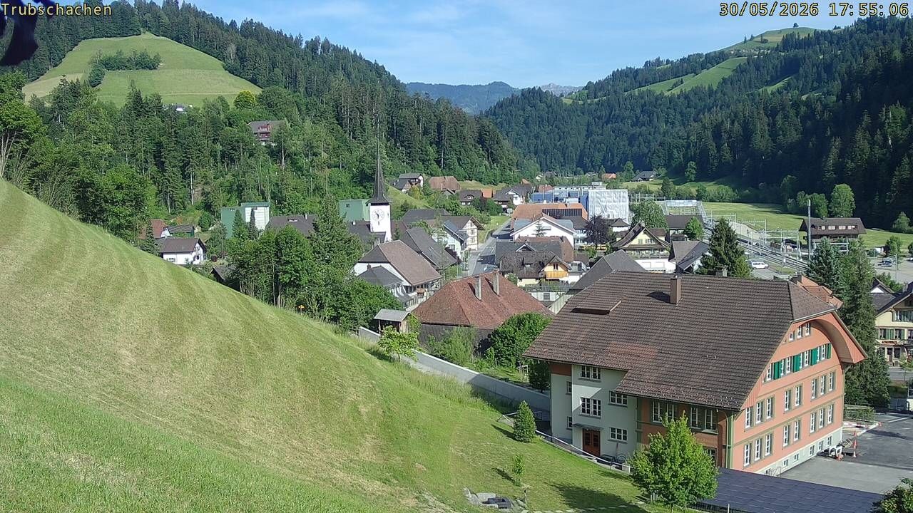 Trubschachen: Trubschachen, Bahnhof