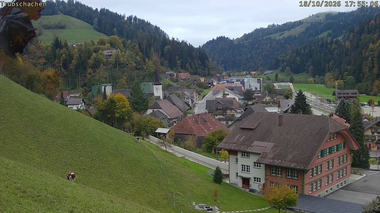 Trubschachen: Trubschachen, Bahnhof