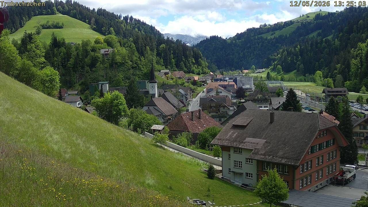 Trubschachen: Trubschachen, Bahnhof
