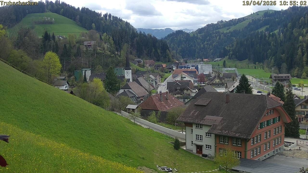 Trubschachen: Trubschachen, Bahnhof